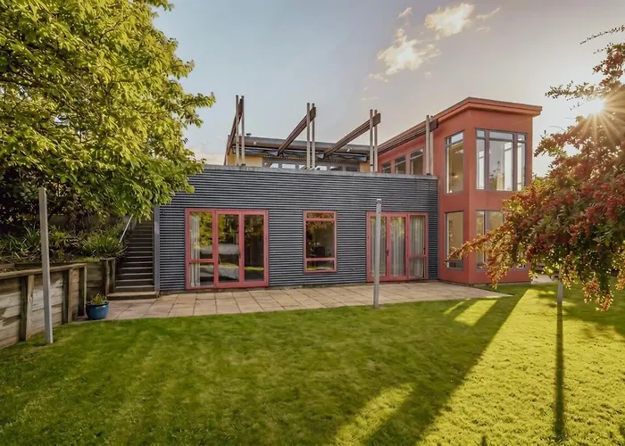 Ferienhaus Mountain & Views, Rooftop Deck, Sleeps 10 - Family Near